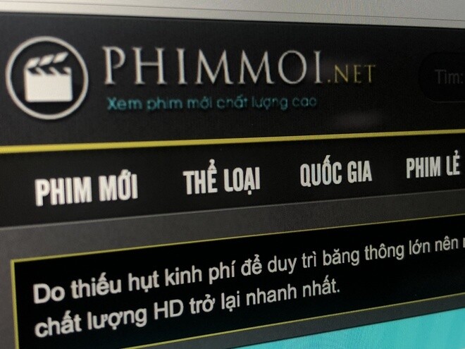 Quốc tế ủng hộ Việt Nam khởi tố website phimmoi.net