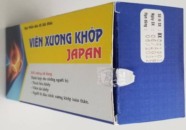 CẢNH BÁO: Viên xương khớp JAPAN có chứa chất cấm Diclofenac