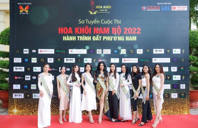 Top 40 thí sinh vào vòng bán kết cuộc thi hoa khôi Nam Bộ