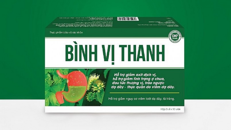 TPBVSK Bình Vị Thanh có dấu hiệu quảng cáo “thổi phồng” công dụng