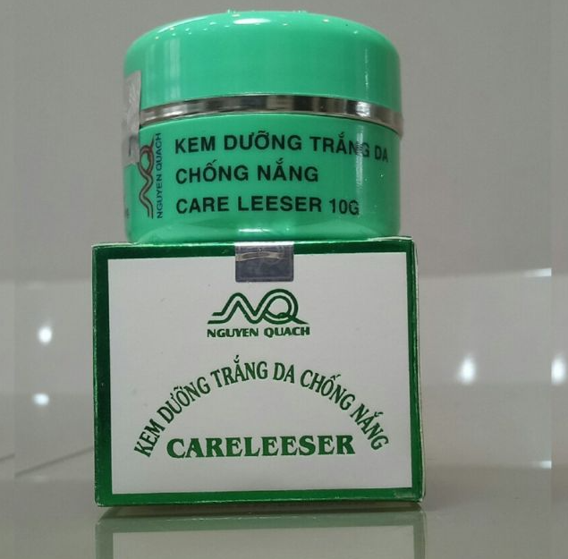 Thu hồi toàn quốc sản phẩm Kem dưỡng trắng da chống nắng Careleeser