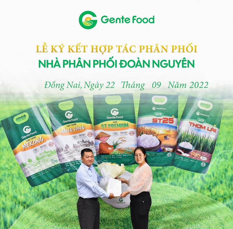 Gạo Gente Food chinh phục thị trường trong nước